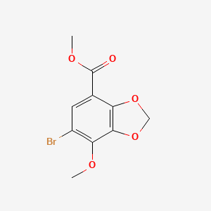 Methyl 2,3-methylenedioxy-4-methoxy-5-bromobenzoate