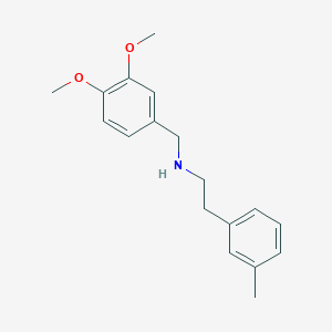 N-(3,4-dimethoxybenzyl)-2-(3-methylphenyl) ethylamine