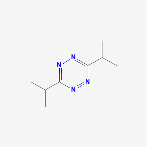 molecular formula C8H14N4 B083350 3,6-Di(propan-2-yl)-1,2,4,5-tetrazine CAS No. 13717-93-6