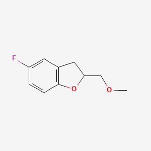 5-Fluoro-2-(methoxymethyl)-2,3-dihydrobenzofuran