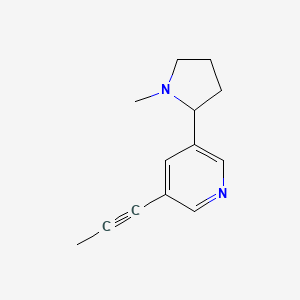 5-Propynyl-3-(1-methyl-2-pyrrolidinyl)pyridine
