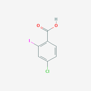 molecular formula C7H4ClIO2 B083352 4-Chloro-2-iodobenzoic acid CAS No. 13421-13-1