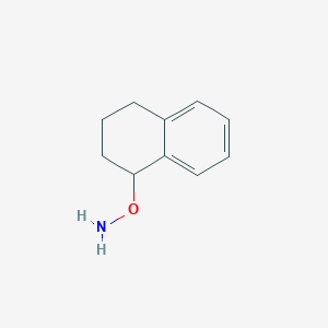 molecular formula C10H13NO B8335435 O-(Tetralin-1-yl)hydroxylamine 