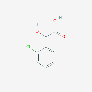 molecular formula C8H7ClO3 B083355 2-Chloromandelic acid CAS No. 10421-85-9