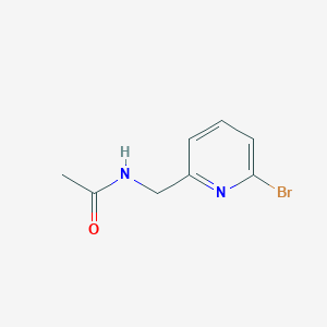 molecular formula C8H9BrN2O B8335636 N-(6-Bromo-pyridin-2-ylmethyl)acetamide 