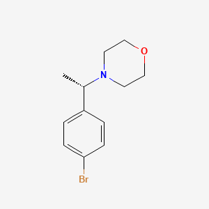 (1S)-4-(1-(4-Bromophenyl)ethyl)morpholine