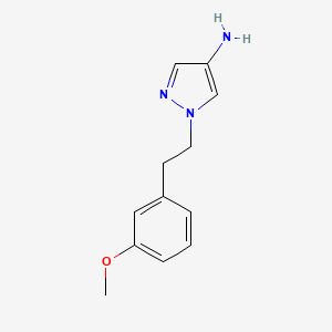 1-[2-(3-Methoxy-phenyl)-ethyl]-1H-pyrazol-4-ylamine