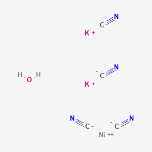 B083364 Dipotassium tetracyanonickelate hydrate CAS No. 14323-41-2
