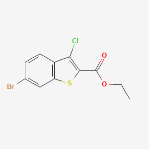 Ethyl 6-bromo-3-chlorobenzo[b]thiophen-2-carboxylate