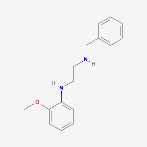 N-(2-Methoxyphenyl)-N'-(phenylmethyl)-1,2-ethanediamine