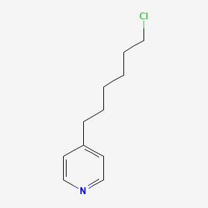 4-(6-Chlorohexyl)pyridine