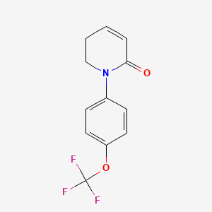 1-(4-Trifluoromethoxy-phenyl)-5,6-dihydro-1H-pyridin-2-one