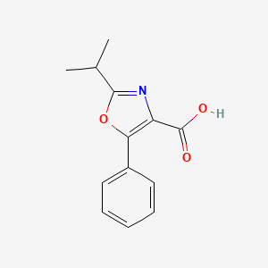2-Isopropyl-5-phenyl-oxazole-4-carboxylic acid