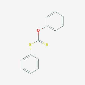 molecular formula C13H10OS2 B083372 Carbonic acid, dithio-, O,S-diphenyl ester CAS No. 13509-35-8
