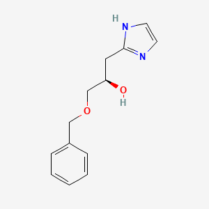 (2R)-1-(benzyloxy)-3-(1H-imidazol-2-yl)-2-propanol