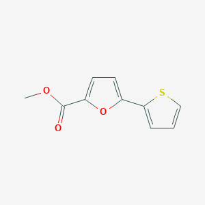 molecular formula C10H8O3S B8337825 Methyl 5-(thiophen-2-yl)furan-2-carboxylate 