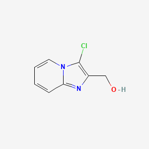 {3-Chloroimidazo[1,2-a]pyridin-2-yl}methanol
