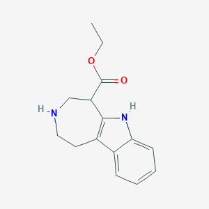 Ethyl 1,2,3,4,5,6-hexahydroazepino[4,5-b]indole-5-carboxylate