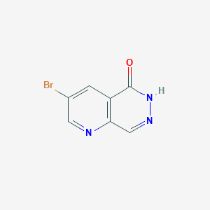 7-Bromo-1-hydroxy-3,5-diazaisoquinoline