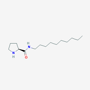molecular formula C15H30N2O B8338258 L-proline n-decyl Amide 