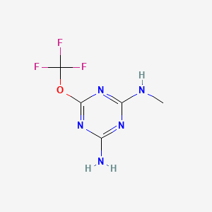 2-Amino-4-methylamino-6-trifluoromethoxy-1,3,5-triazine