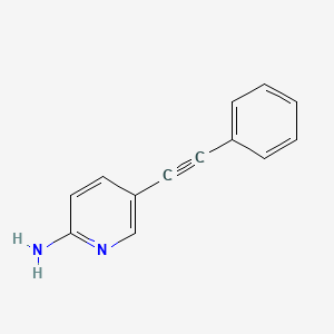 5-Phenylethynylpyridine-2-amine