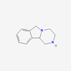 1,2,3,4,6,10b-Hexahydropyrazino[2,1-a]isoindole