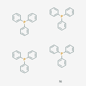 molecular formula C72H60NiP4 B083388 Tetrakis(triphenylphosphine)nickel CAS No. 15133-82-1