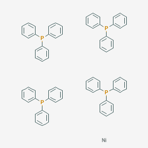 molecular formula C72H60NiP4 B083388 Tetrakis(triphenylphosphine)nickel(0) CAS No. 15133-82-1