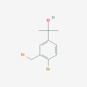 2-(4-Bromo-3-bromomethyl-phenyl)-propan-2-ol