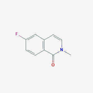 2-N-methyl-6-fluoro-1-isoquinolinone