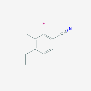 4-Ethenyl-2-fluoro-3-methylbenzonitrile