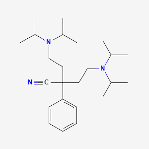 alpha,alpha-Bis[2-(diisopropylamino)ethyl]-alpha-phenylacetonitrile