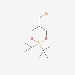 5-Bromomethyl-2,2-di-tert-butyl-[1,3,2]dioxasilinan