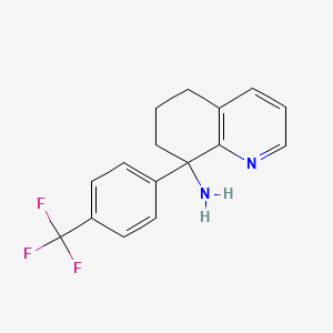 8-(4-(Trifluoromethyl)phenyl)-5,6,7,8-tetrahydroquinolin-8-amine