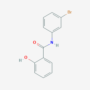 molecular formula C13H10BrNO2 B8339514 N-(3-bromophenyl)-2-hydroxybenzamide 