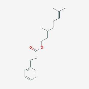 molecular formula C19H26O2 B083398 肉桂酸香茅酯 CAS No. 10482-79-8