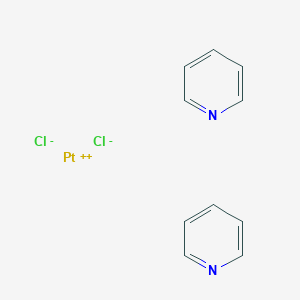 molecular formula C10H10Cl2N2Pt B083400 cis-Dichlorobis(pyridine)platinum(II) CAS No. 14872-21-0