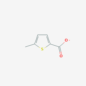 molecular formula C6H5O2S- B8340033 5-Methyl-2-thiophene carboxylate 