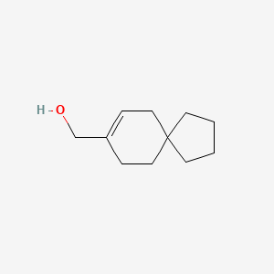 molecular formula C11H18O B8340084 Spiro[4.5]dec-7-en-8-yl-methanol 