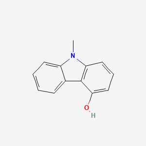 molecular formula C13H11NO B8340122 N-methyl-4-hydroxy carbazole 