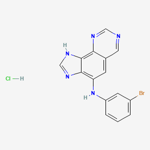 molecular formula C15H11BrClN5 B8340410 BPIQ-II HCl Salt 