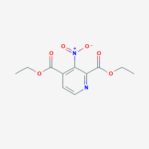 3-Nitro-pyridine-2,4-dicarboxylic acid diethyl ester