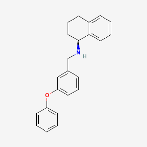 N-(3-phenoxybenzyl)-N-[(1S)-1,2,3,4-tetrahydro-1-naphthalenyl]amine