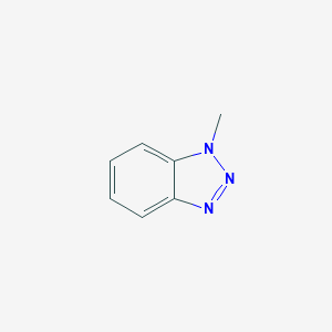 molecular formula C7H7N3 B083409 1-甲基苯并三唑 CAS No. 13351-73-0