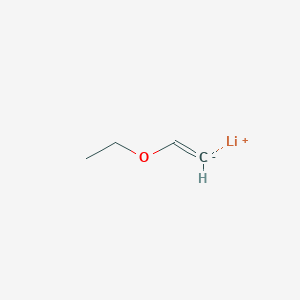 molecular formula C4H7LiO B8341022 Lithium, [(1Z)-2-ethoxyethenyl]- CAS No. 64724-28-3