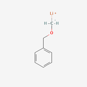 molecular formula C8H9LiO B8341065 Lithium, [(phenylmethoxy)methyl]- CAS No. 71316-95-5