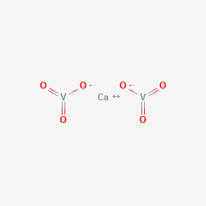 molecular formula Ca(VO3)2<br>CaO6V2 B083413 Calcium metavanadate CAS No. 14100-64-2