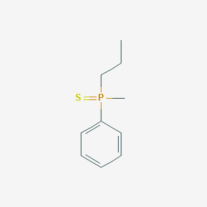 molecular formula C10H15PS B083414 (-)-Methylphenylpropylphosphine sulfide CAS No. 13153-91-8