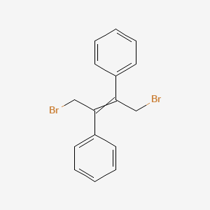 molecular formula C16H14Br2 B8341551 1,4-Dibromo-2,3-diphenyl-2-butene CAS No. 7781-70-6